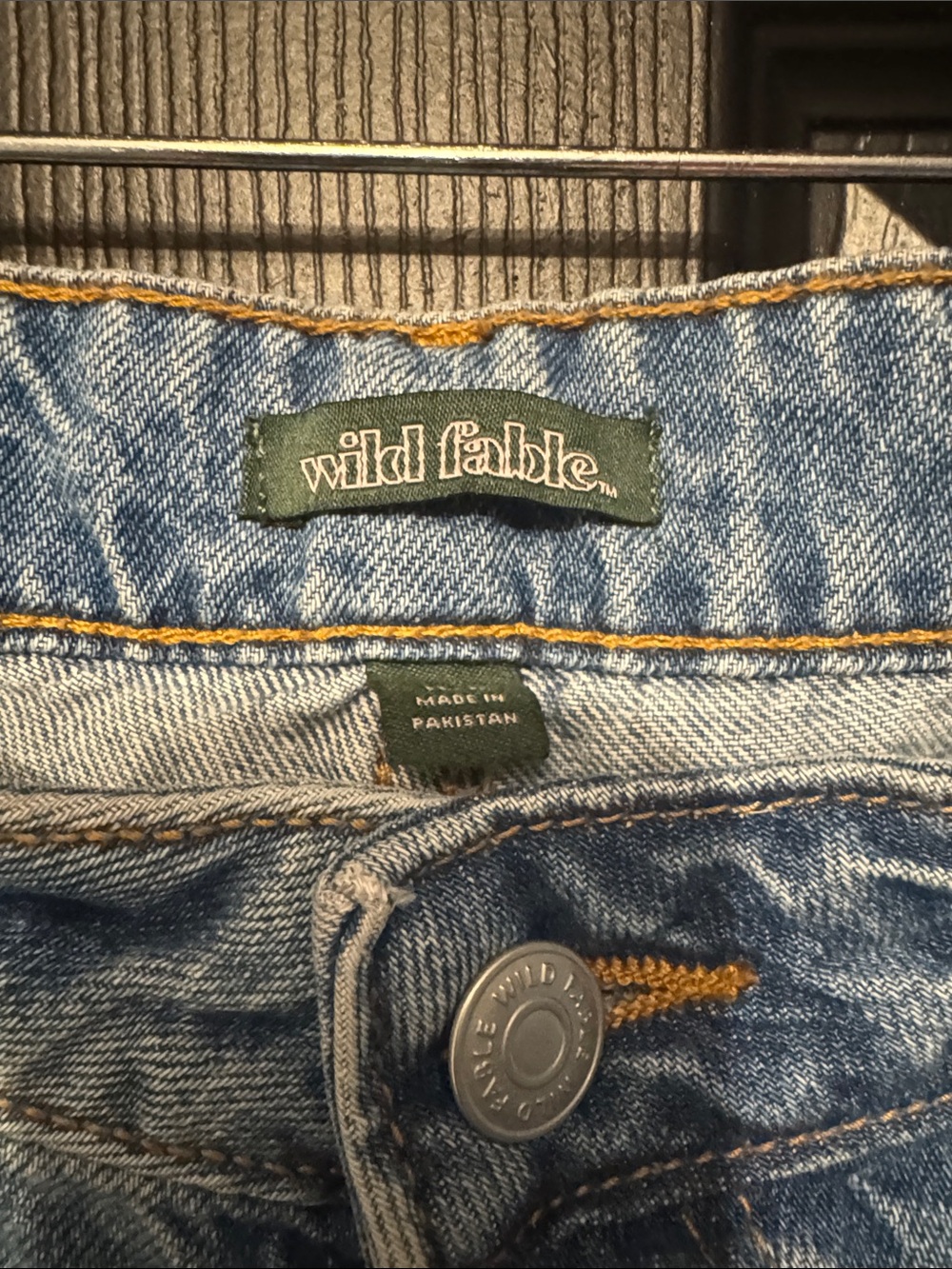 wild fable Light Blue Wide-Leg Jeans with Tie Waist - Picture 2 of 7